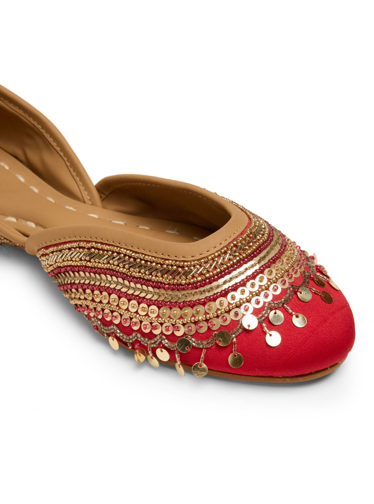 Jasmine Red Vegan Jutti