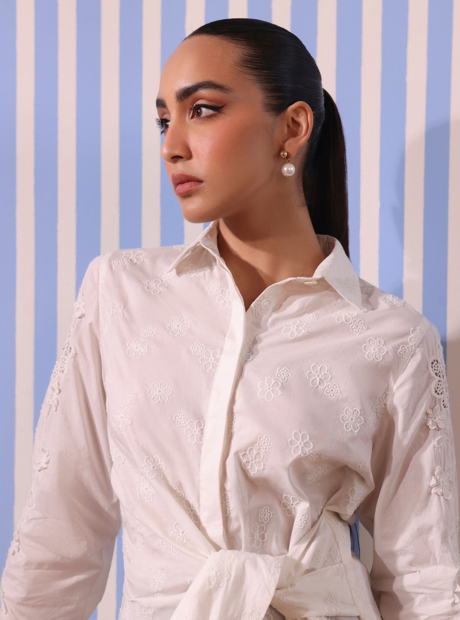Mulmul Cotton Otto White Shirt
