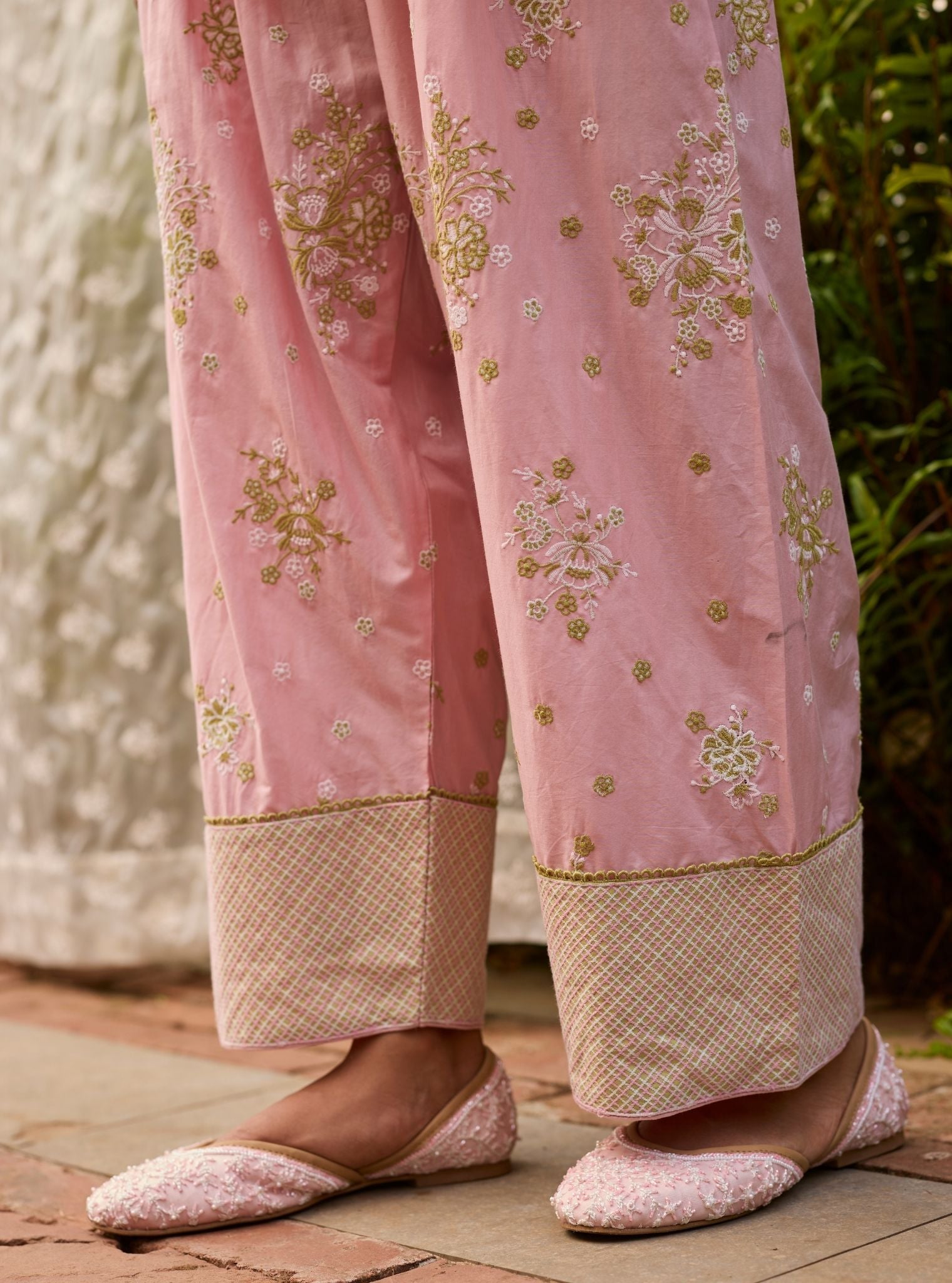 Liva Supima Cotton Lime Kurta Set