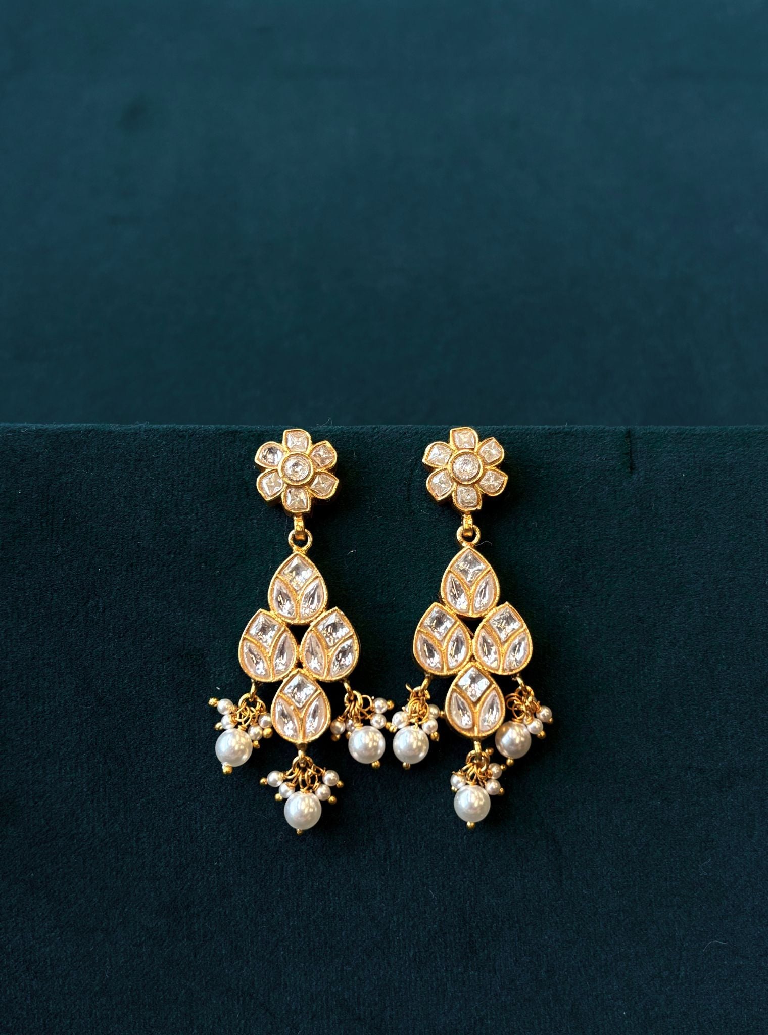 Pure Silver Vihaya Earrings