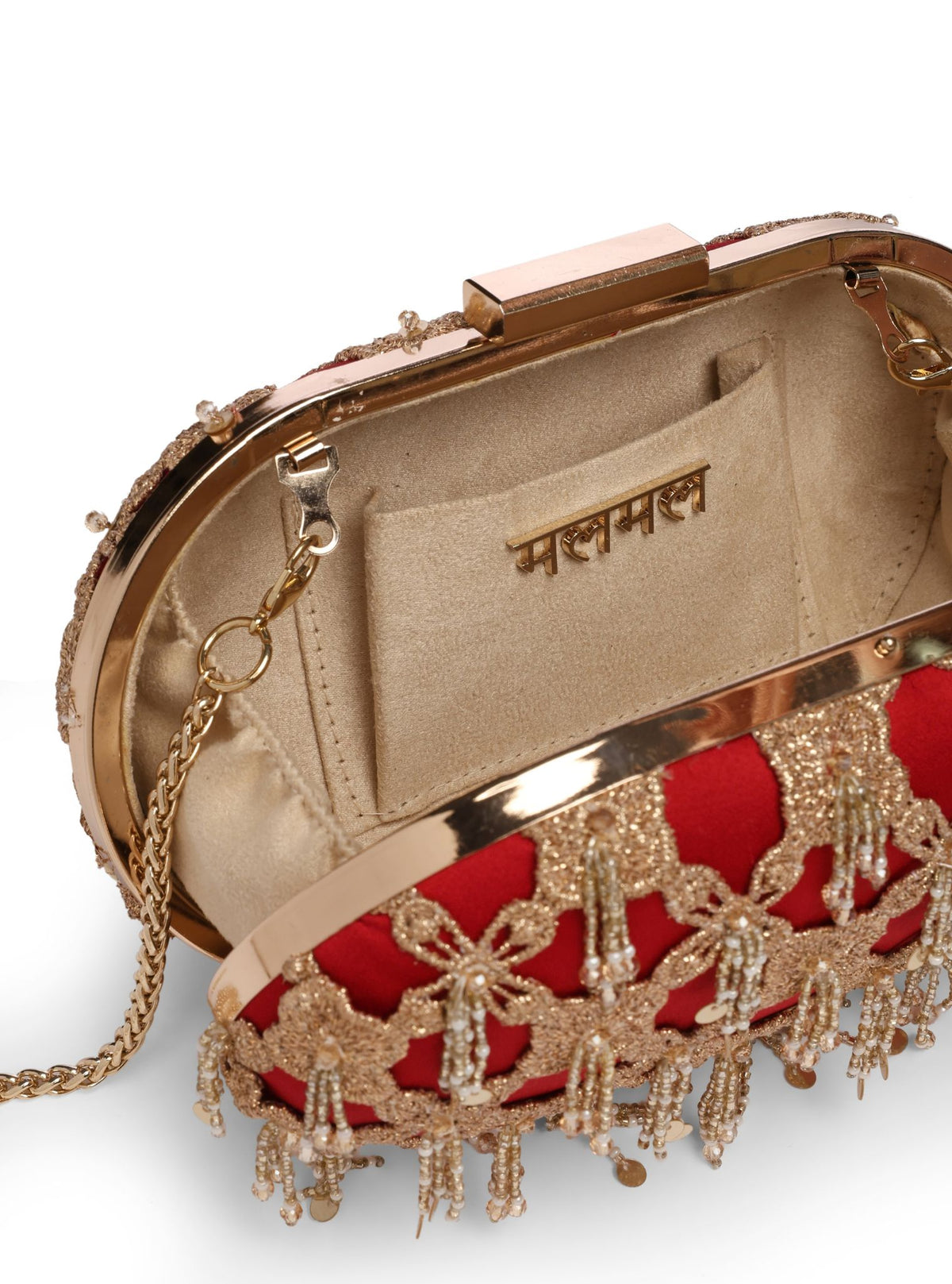 Little Red Clutch Bag
