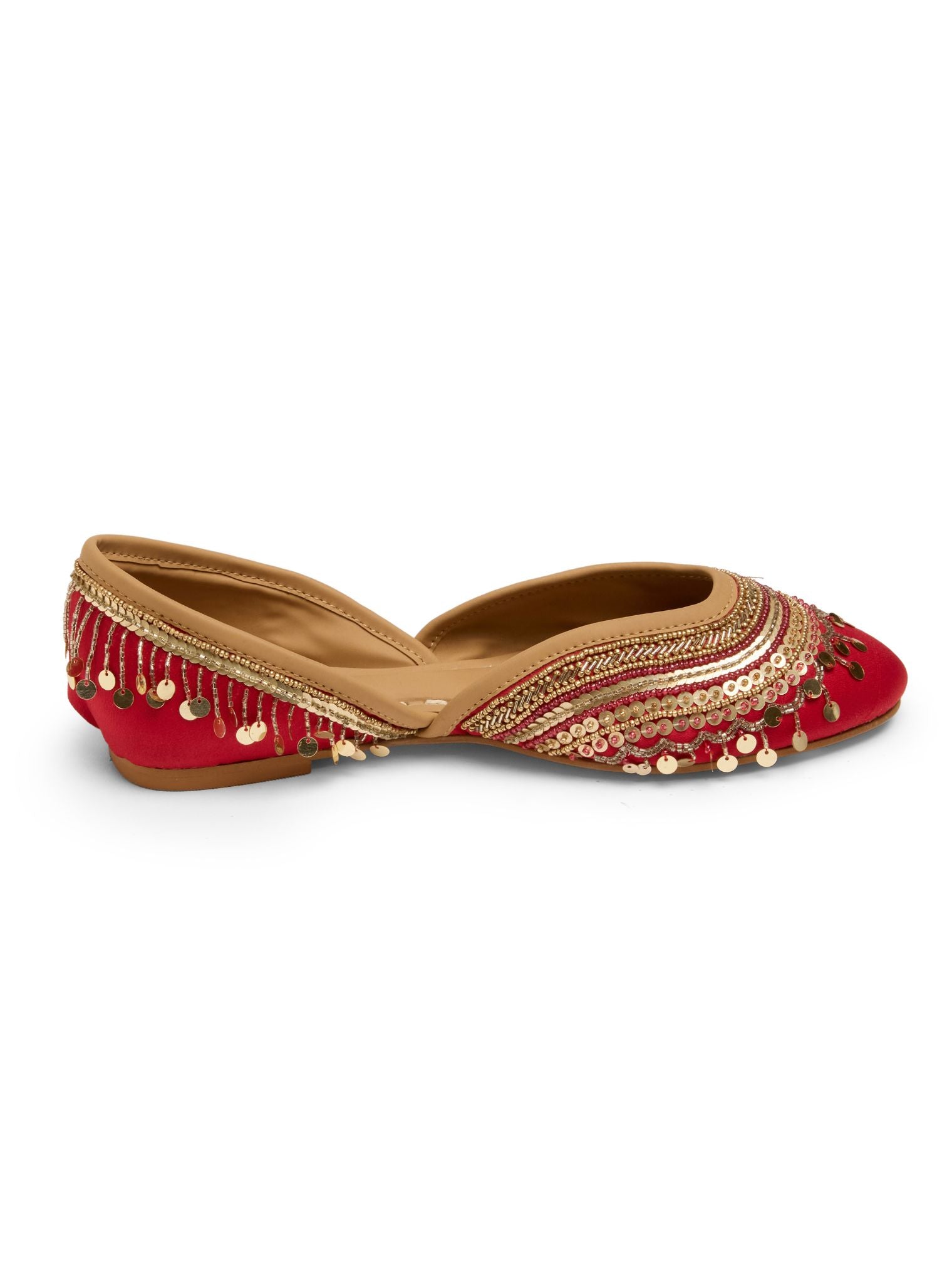 Jasmine Red Vegan Jutti