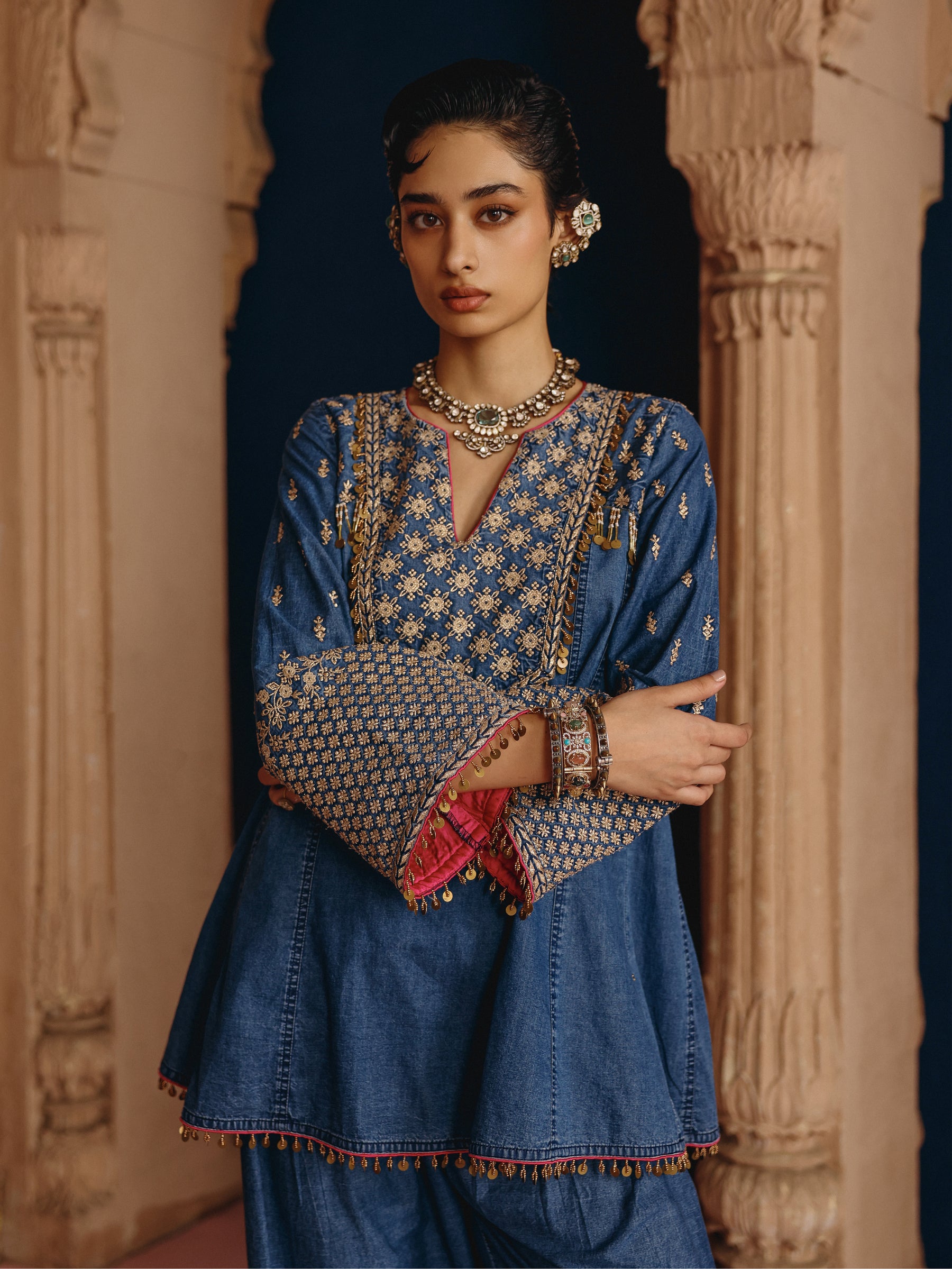 Maru Denim Co-ord Set