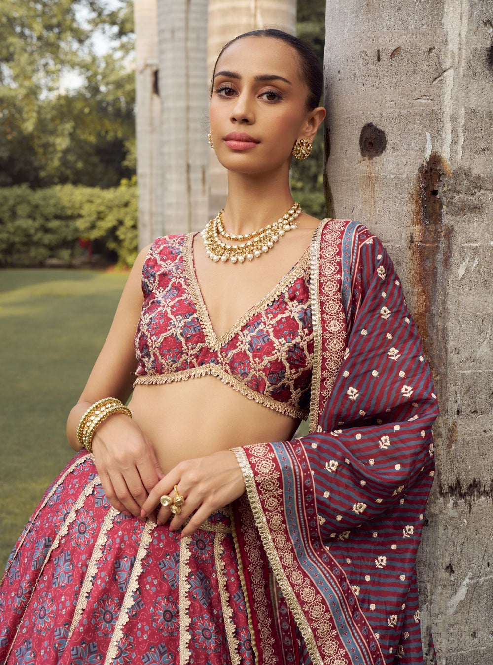 Jhanak Cupro Satin Yellow Lehenga