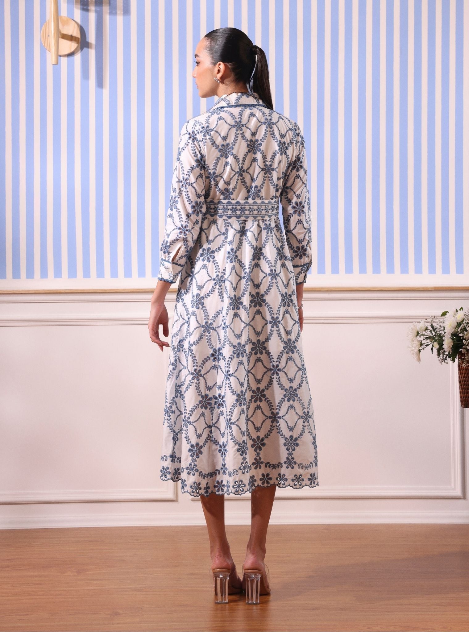 Mulmul Cotton Astrid White Dress