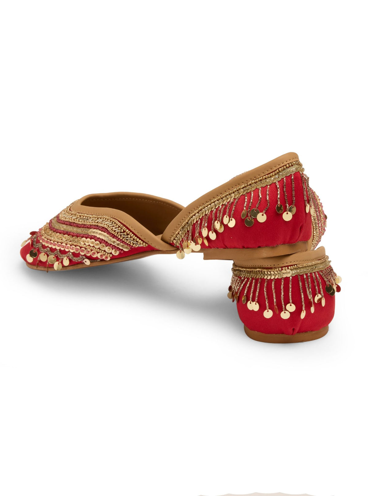 Jasmine Red Vegan Jutti