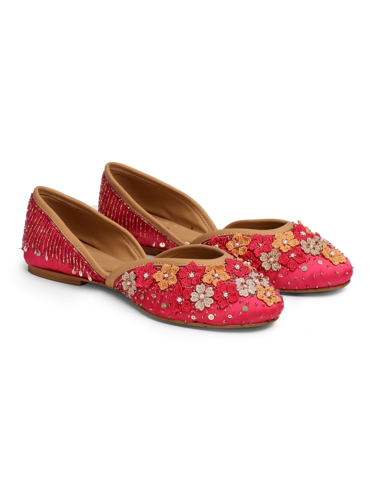 Pansy Fushia Tassels Vegan Juttie