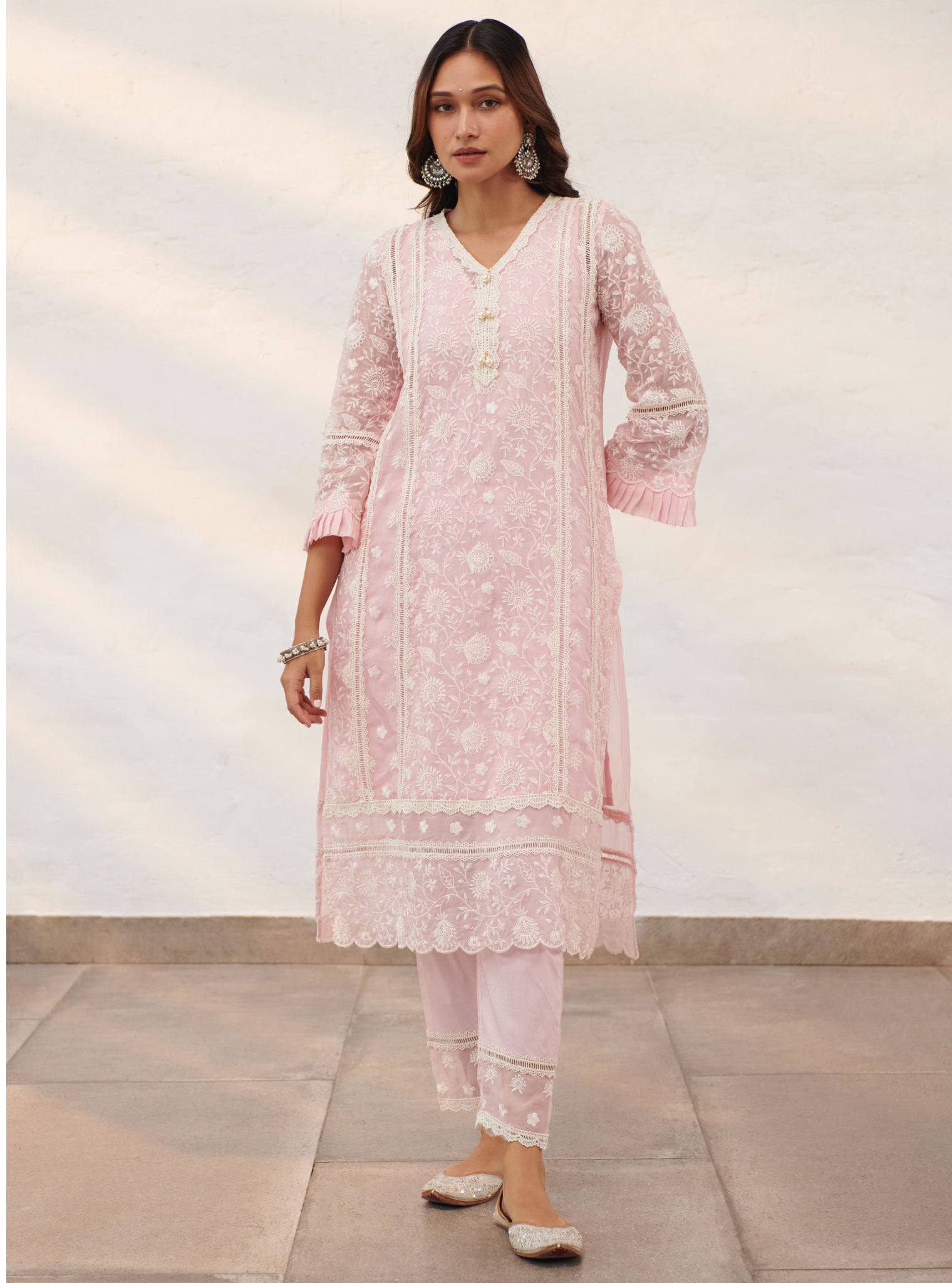 Mulmul Organza Dorset Kurta