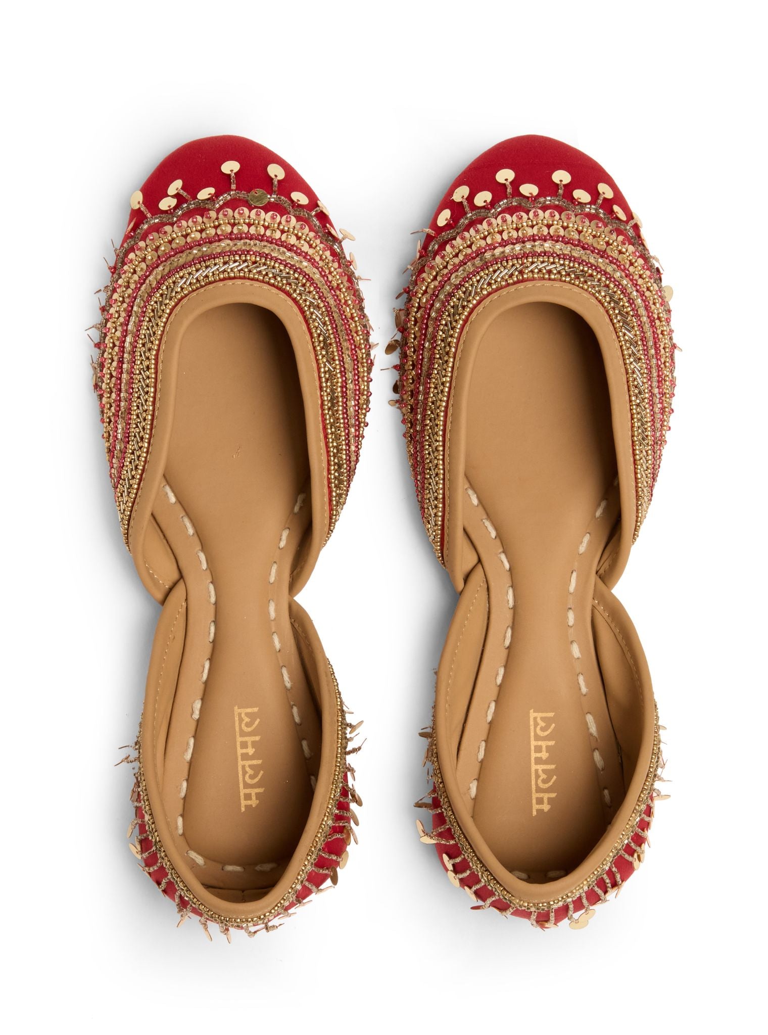 Jasmine Red Vegan Jutti