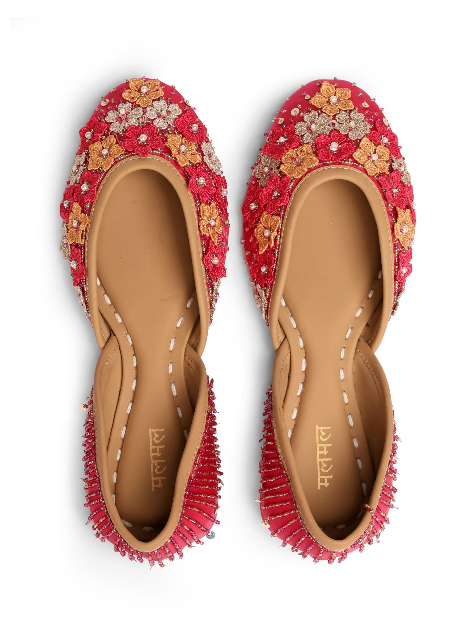 Pansy Fushia Tassels Vegan Juttie