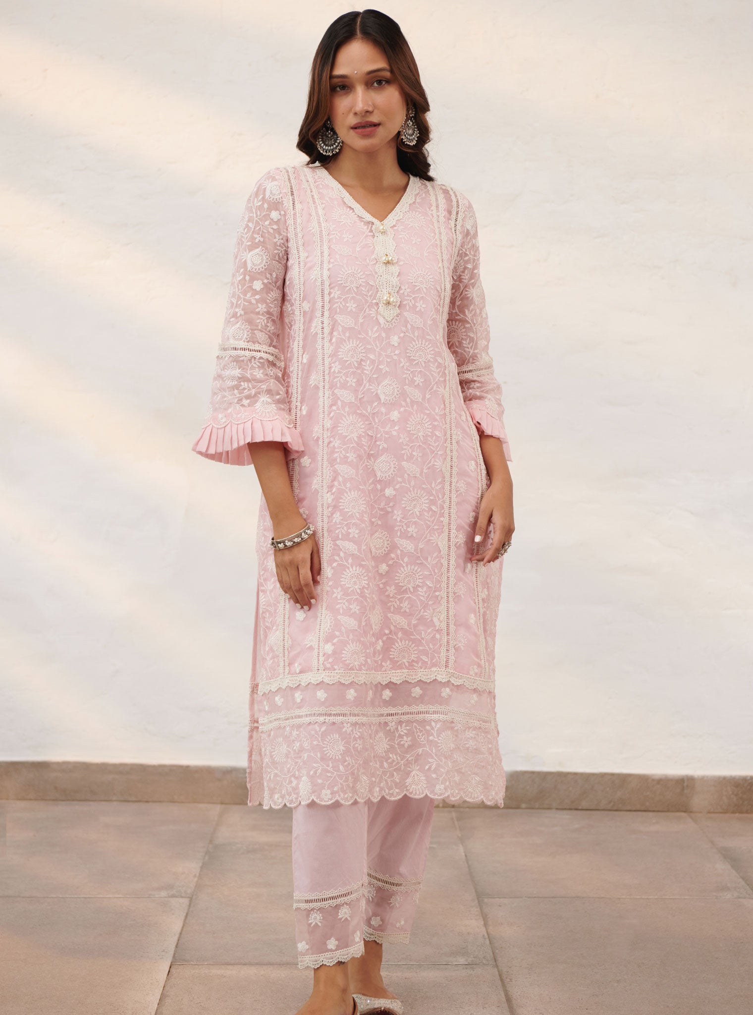 Mulmul Organza Dorset Kurta