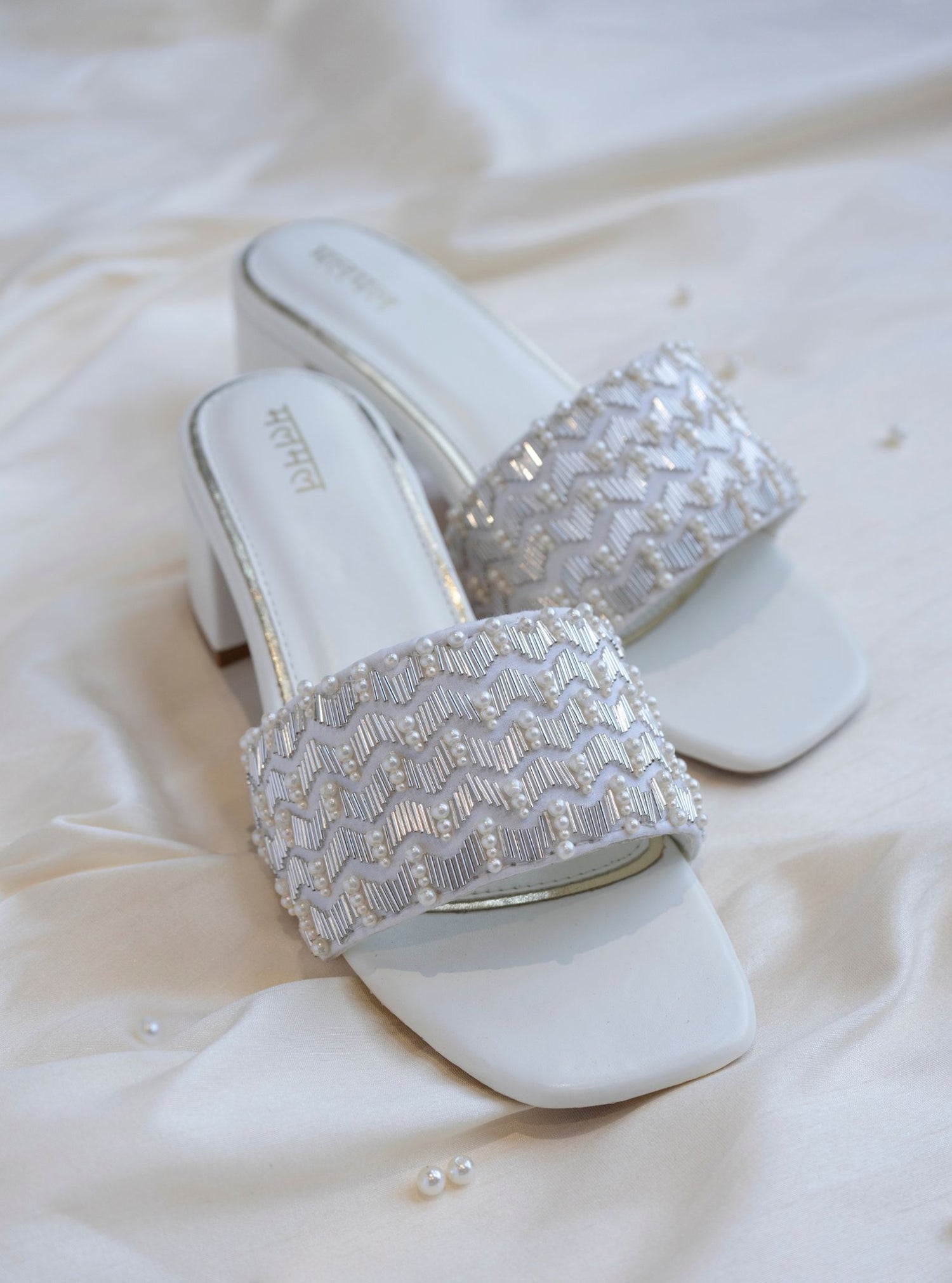 Lata Light Gold Vegan Heel