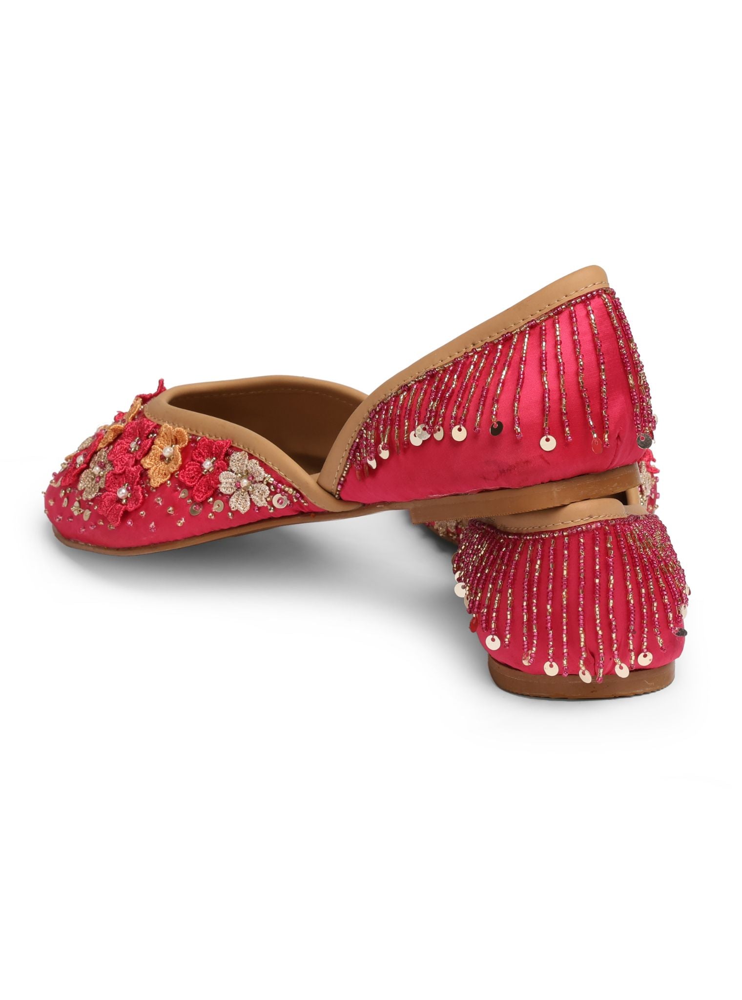 Pansy Fushia Tassels Vegan Juttie