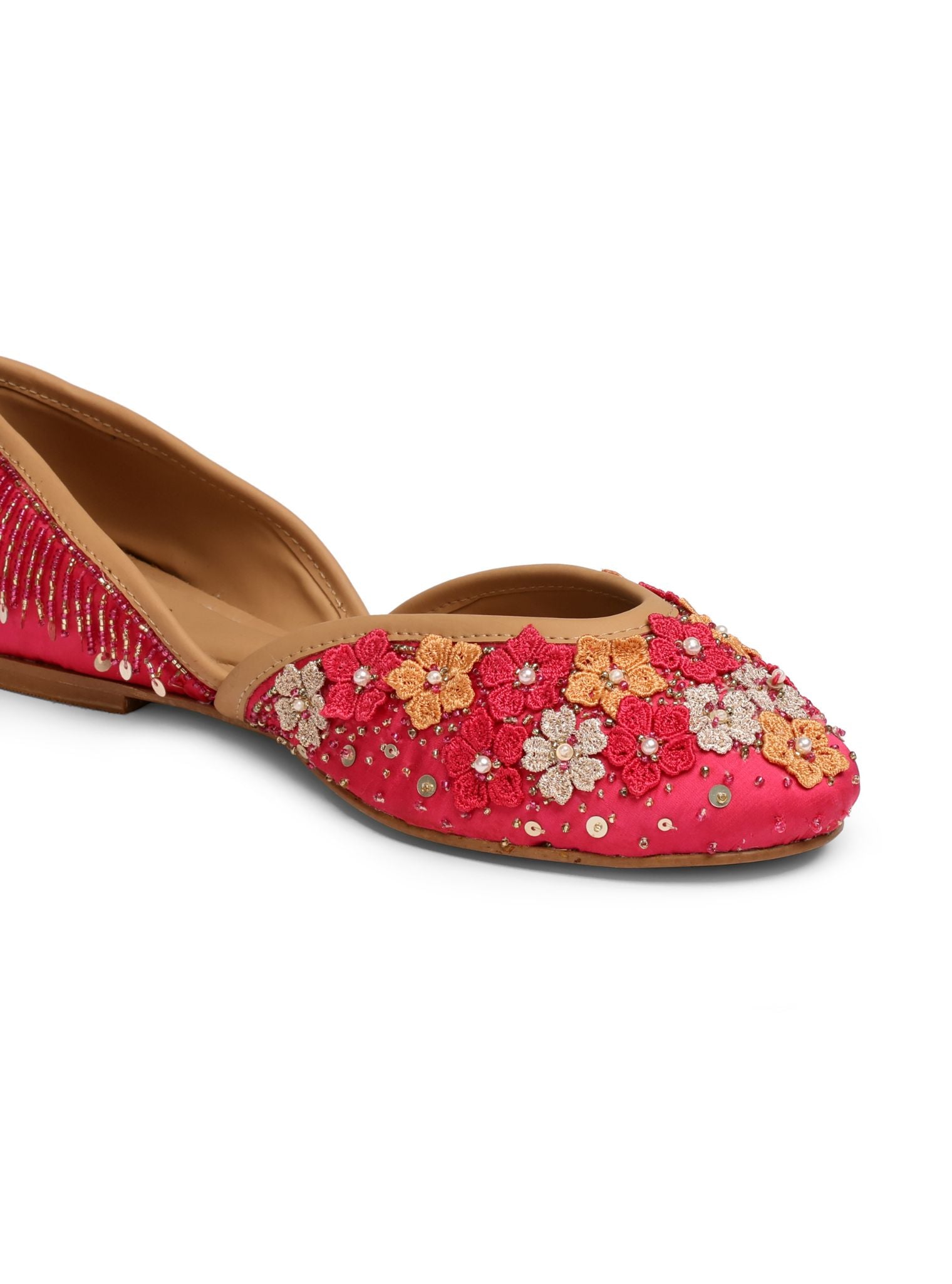 Pansy Fushia Tassels Vegan Juttie