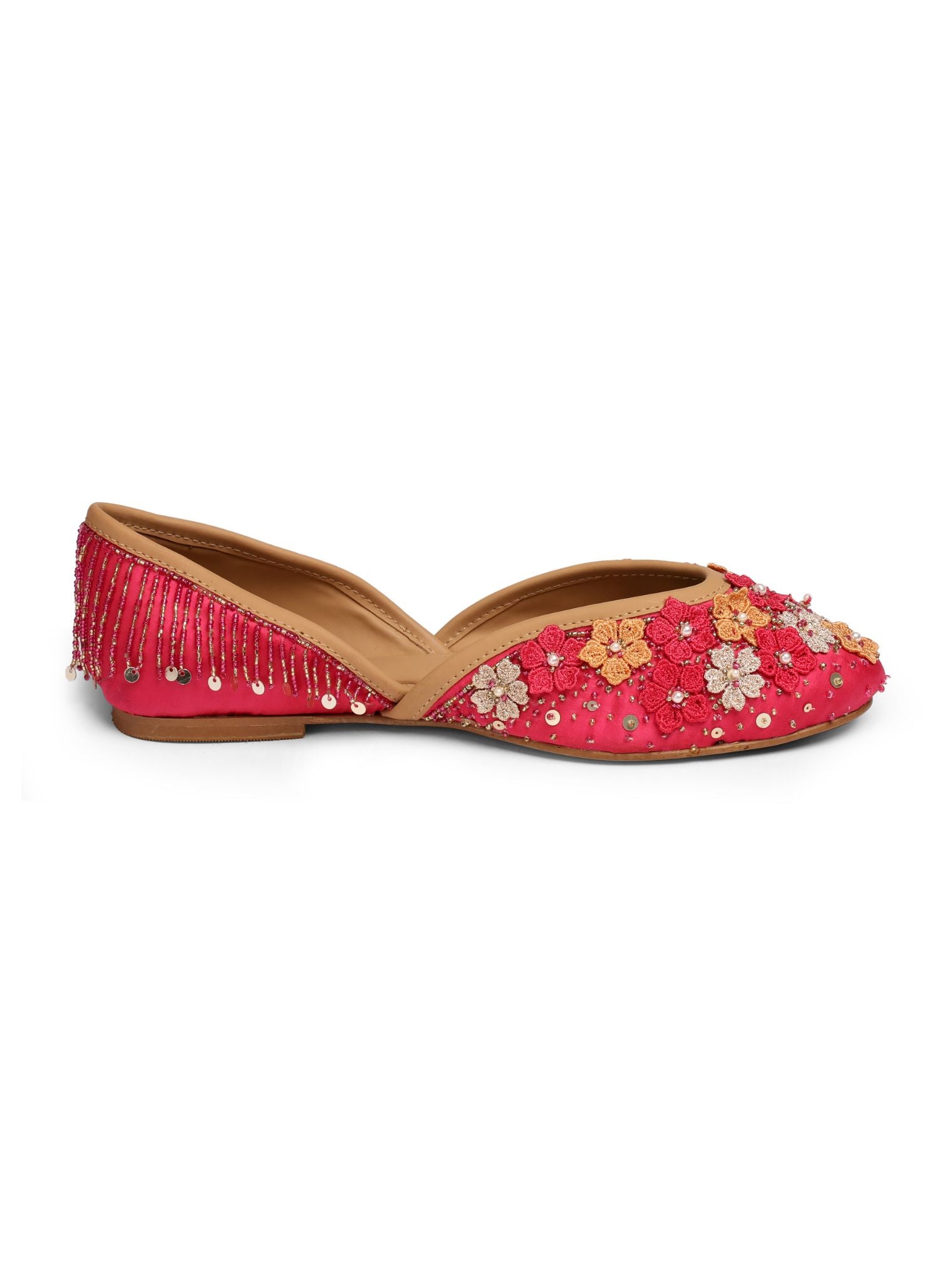 Pansy Fushia Tassels Vegan Juttie
