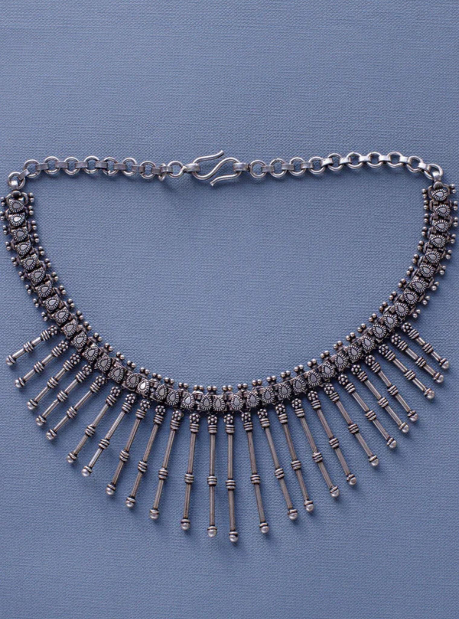 Pure Silver Kasni Necklace