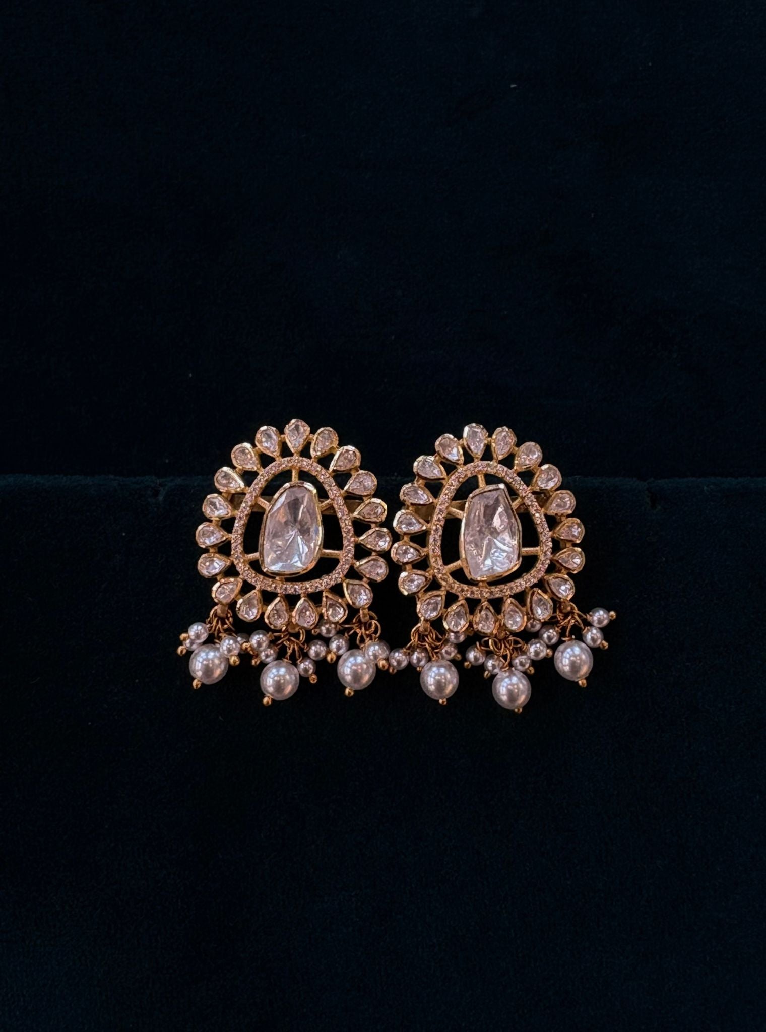 Pure Silver Panna Studs