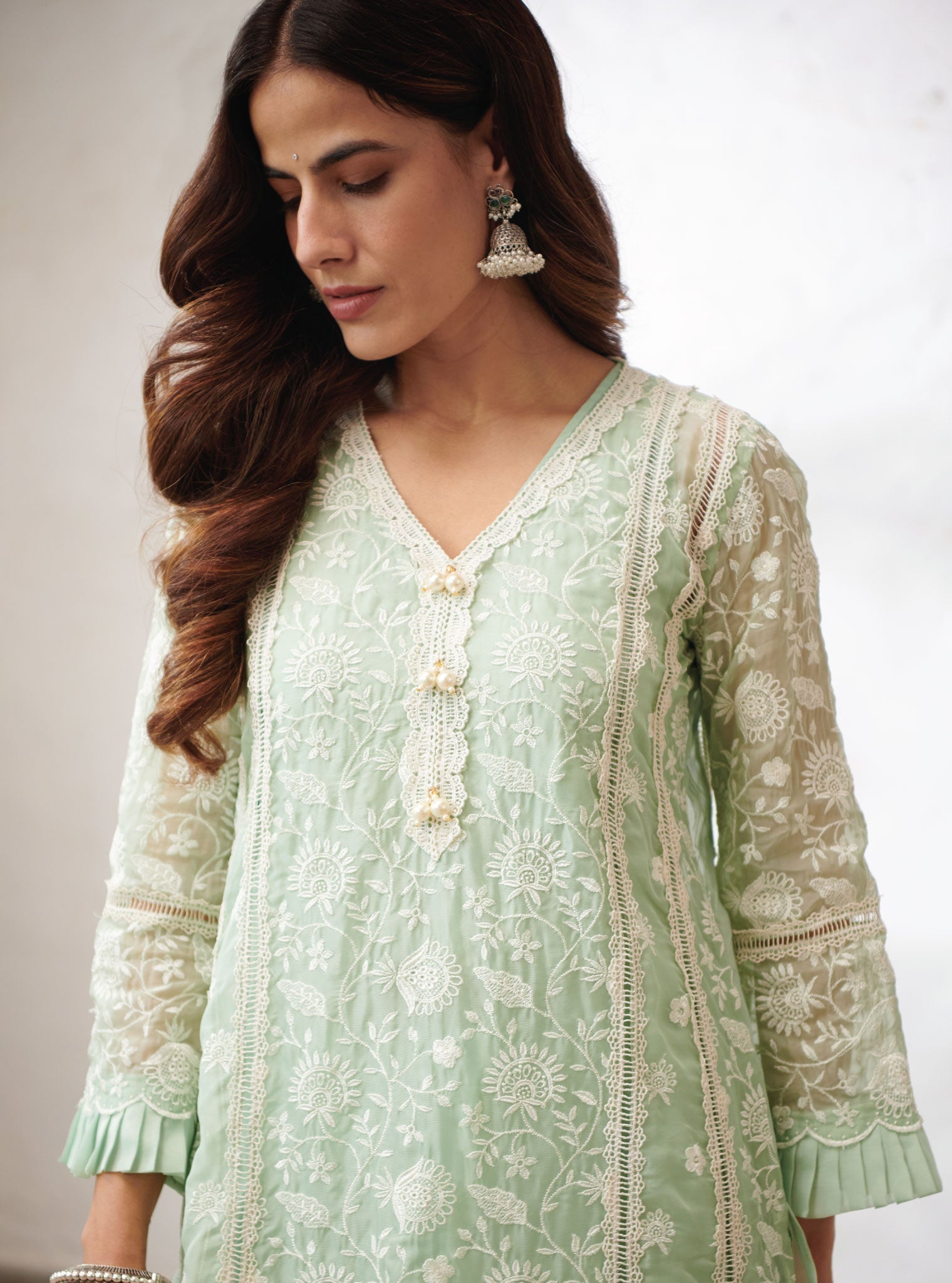 Mulmul Organza Dorset Kurta