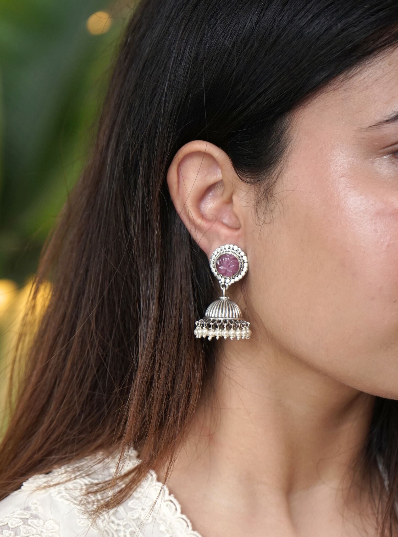 Saachi Earrings in Silver Saachi Earrings in Silver
