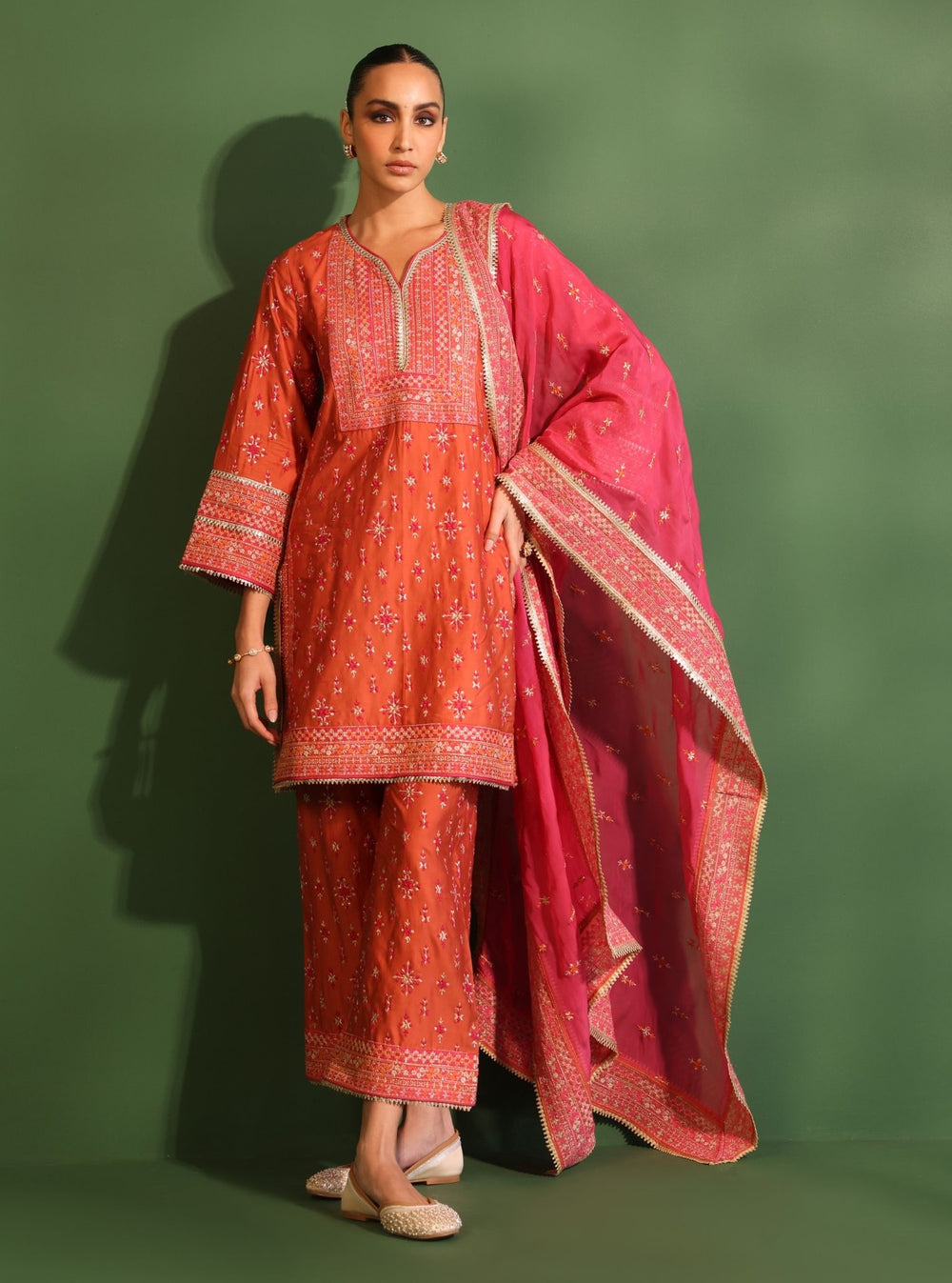 PIMA SATIN JUBILEE KURTA