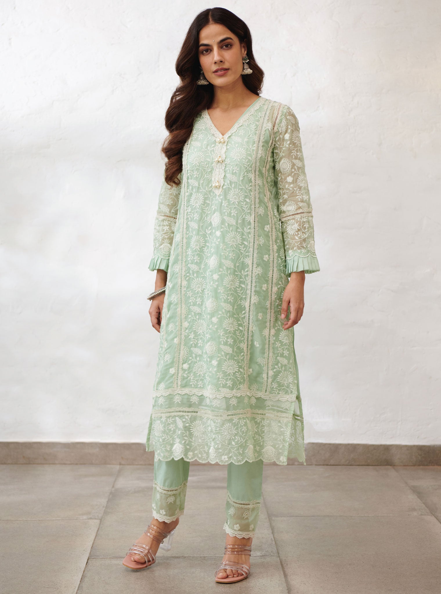 Mulmul Organza Dorset Kurta