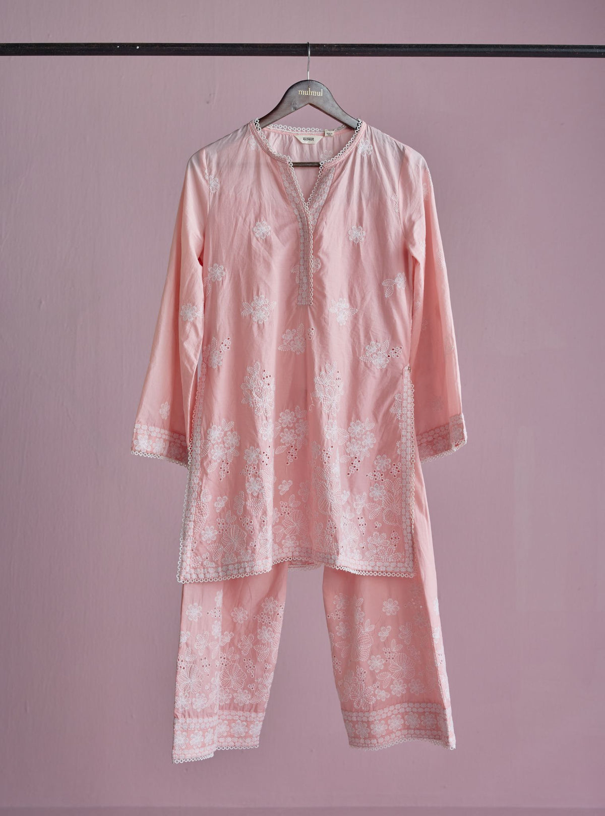 Kalani Supima Cotton Pink Co-ord Set