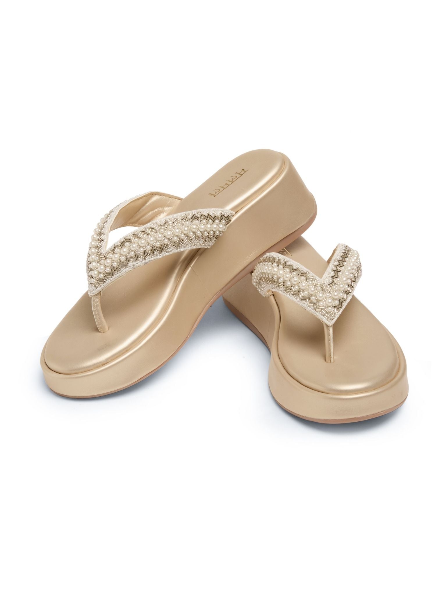 Sterling Silver Vegan Wedge Sandal