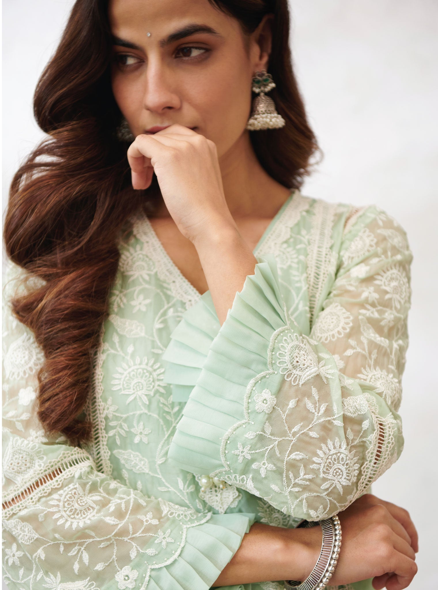 Mulmul Organza Dorset Kurta