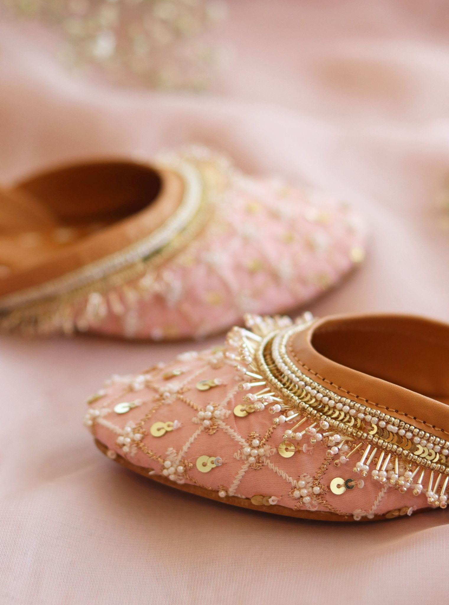 Noor Pink Vegan Jutti