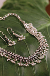 Mukta Necklace with Earrings