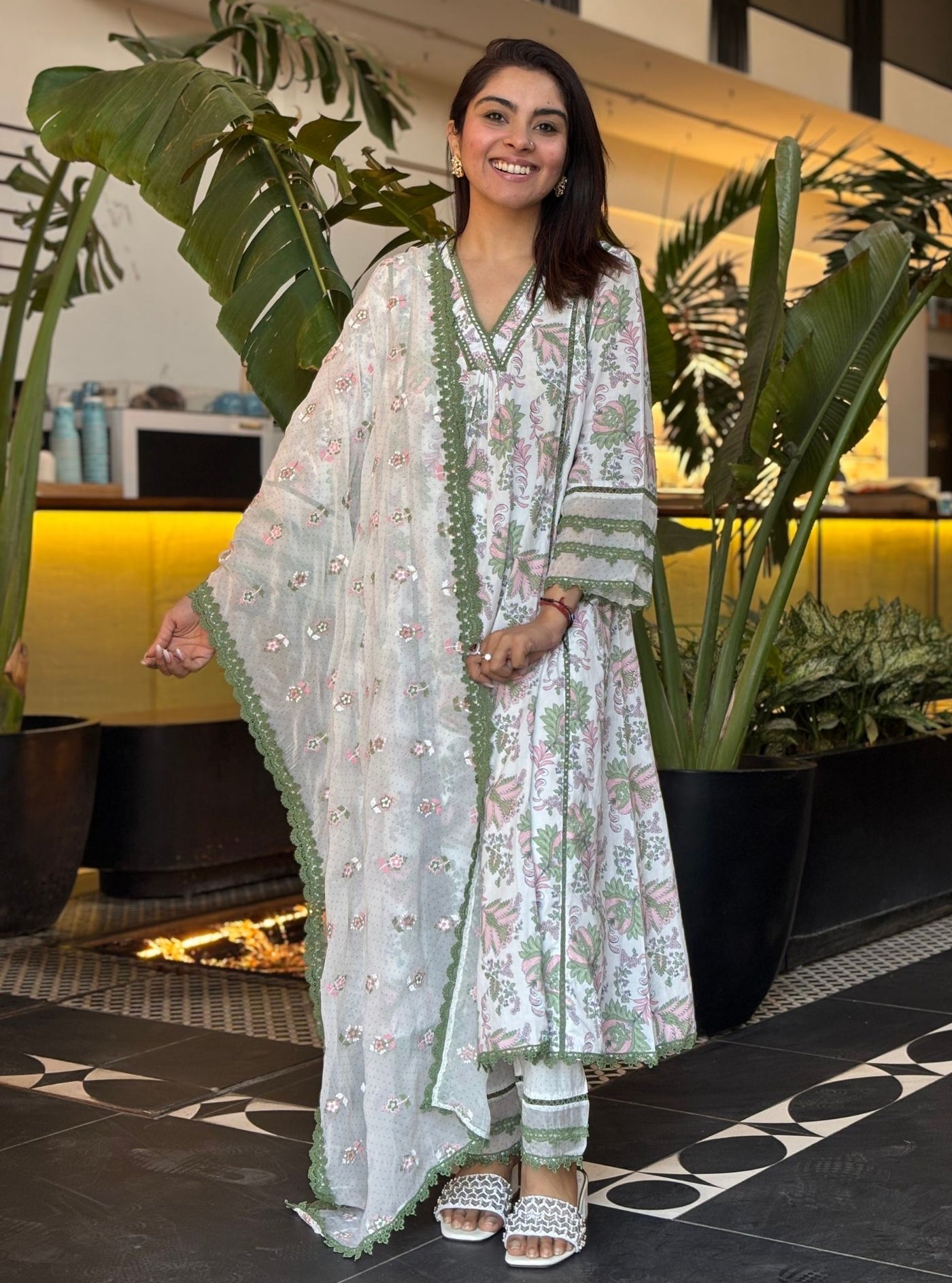 Mulmul Supima Cotton Abbey Kurta