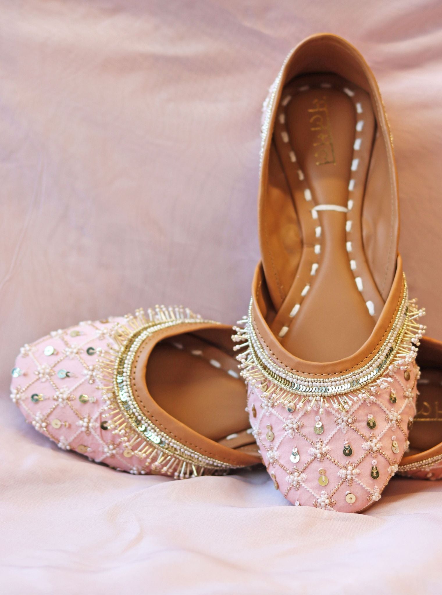 Noor Pink Vegan Jutti
