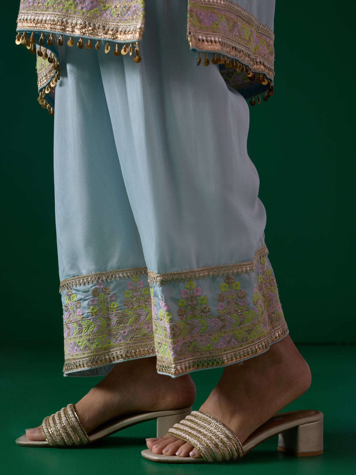 Noreya Lawn Blue Kurta Set