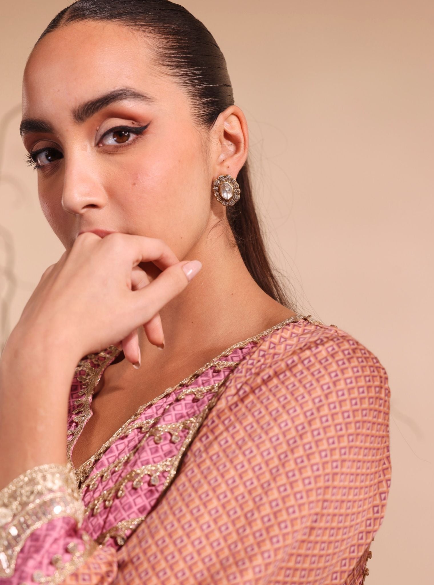 Riva Studs Gold