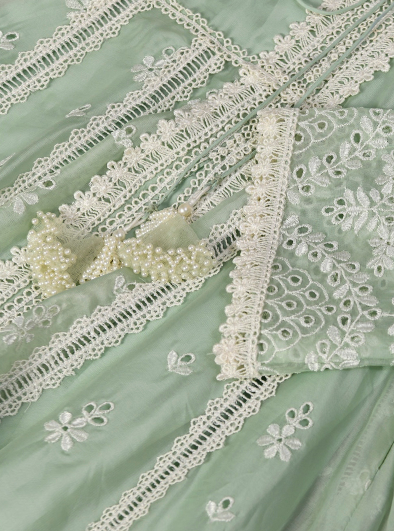 Mulmul Organza Sheffield Anarkali Kurta main image 0