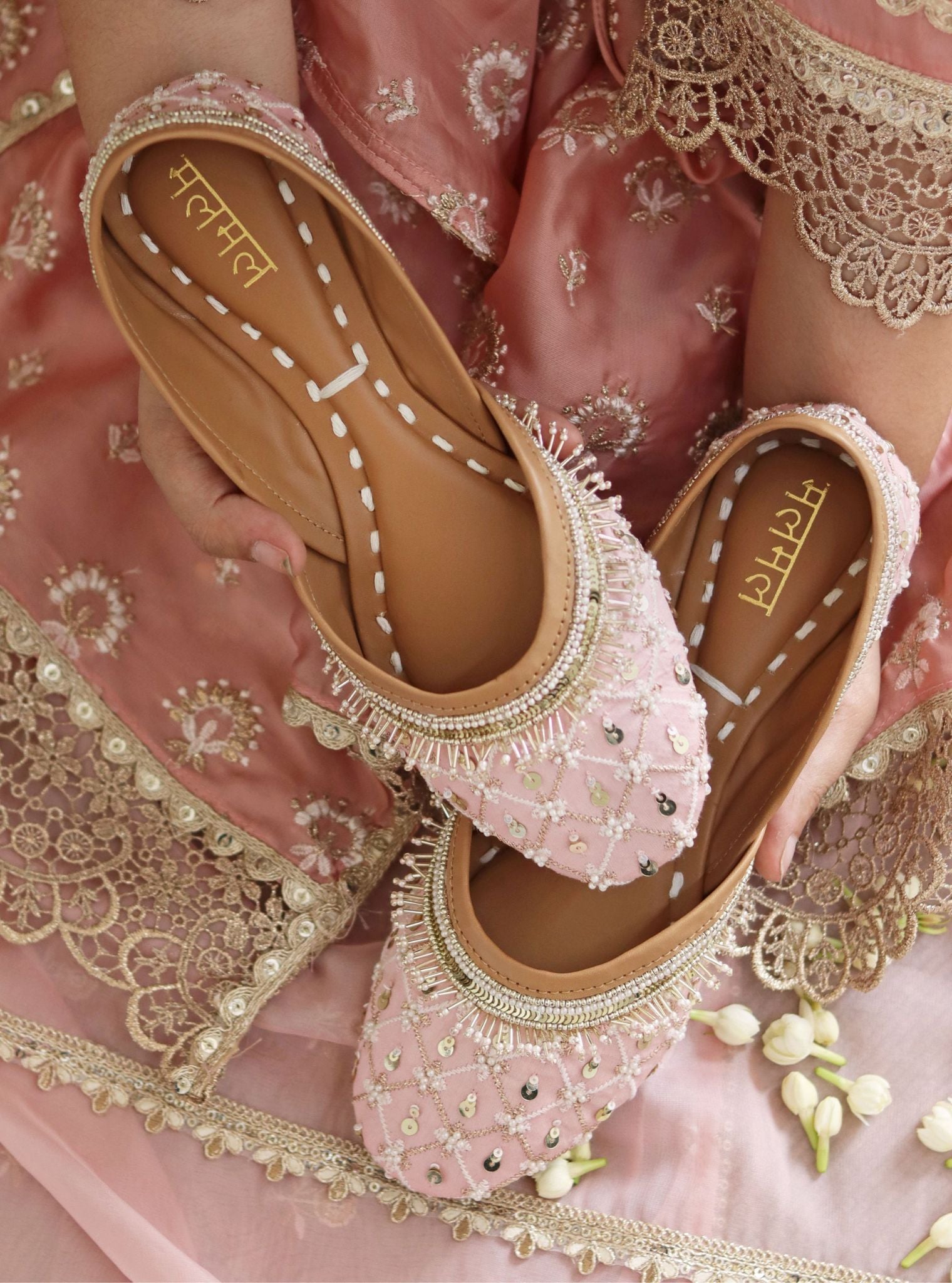 Noor Pink Vegan Jutti