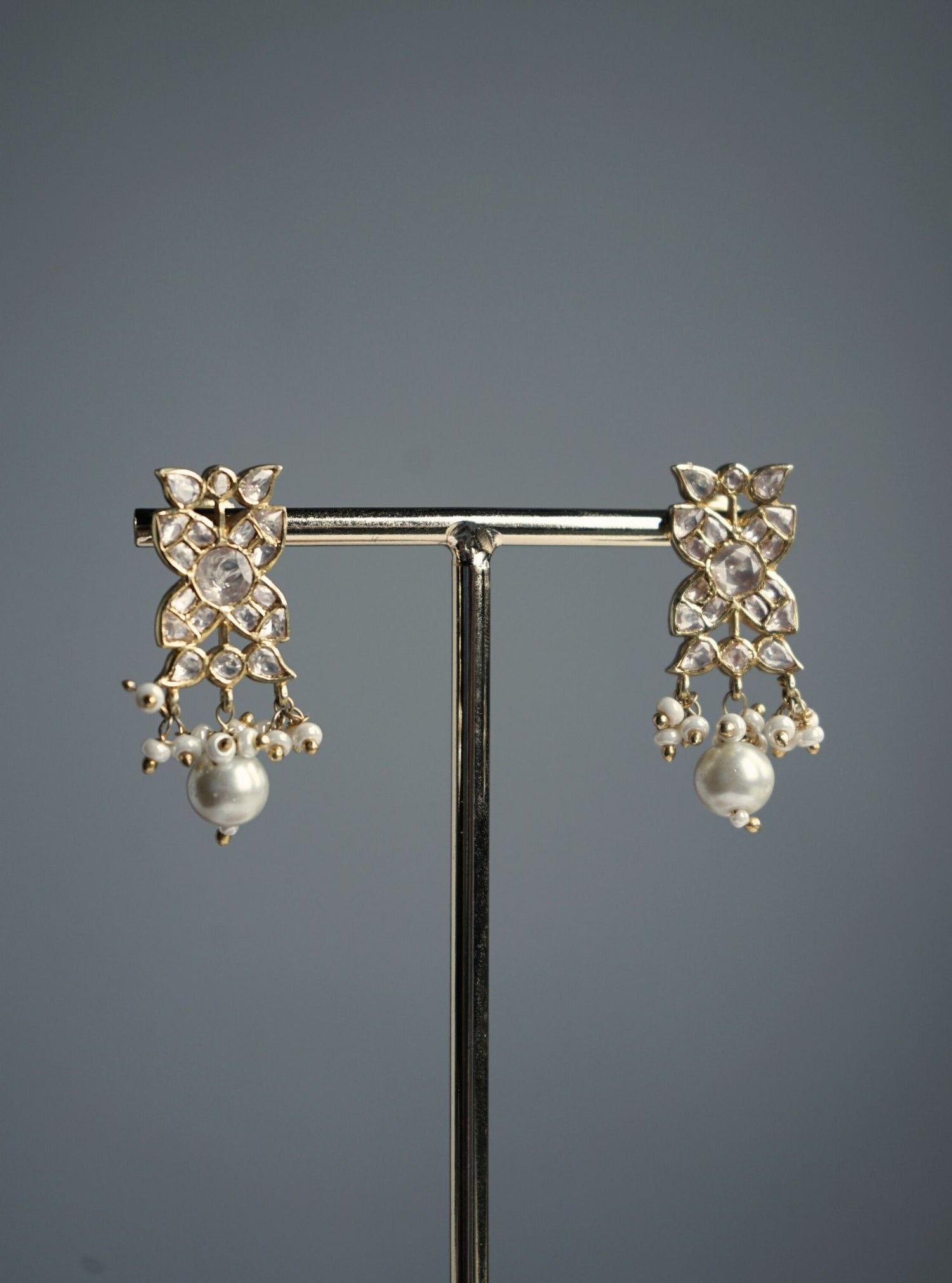 Pure Silver Dhaara earrings