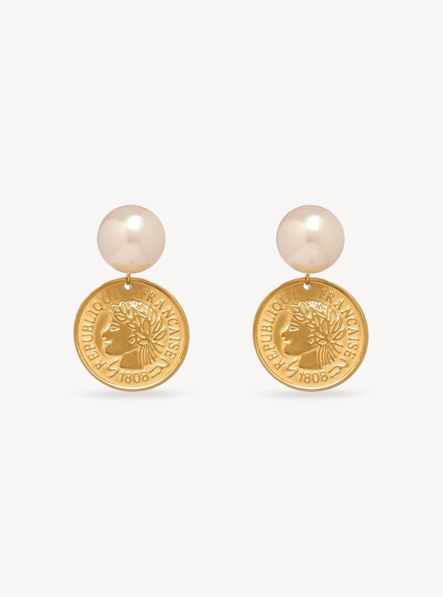 Theia Coin Earrings
