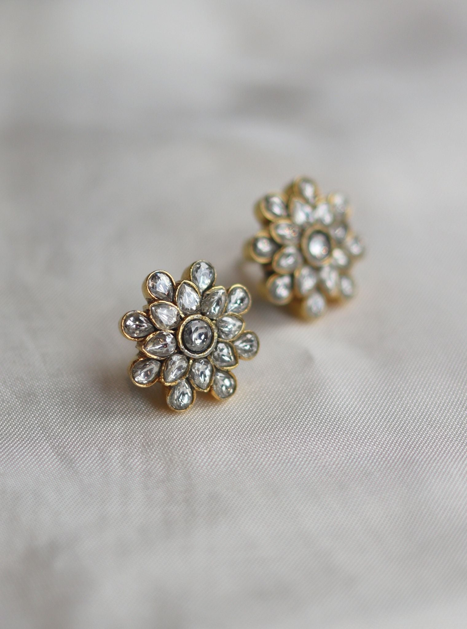 Ayla Gold Studs