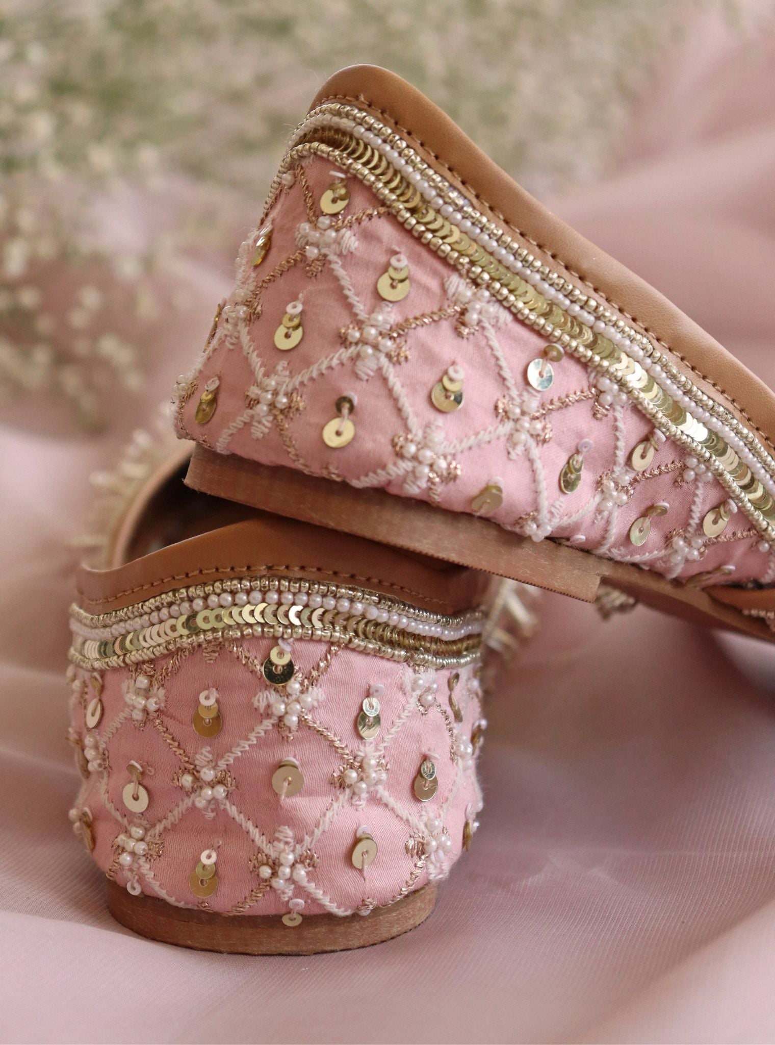 Noor Pink Vegan Jutti