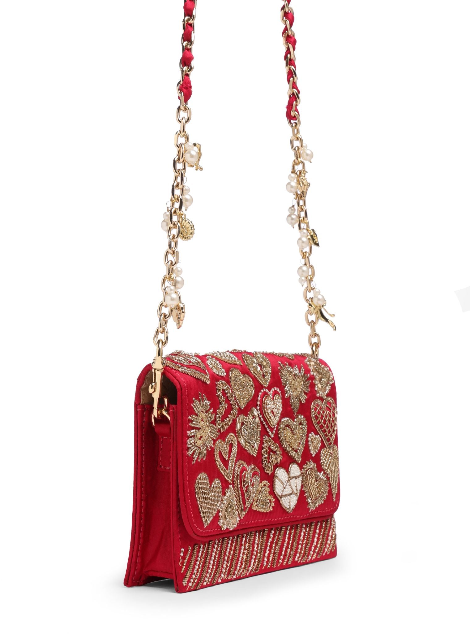 Raspberry Fuchsia Sling Bag