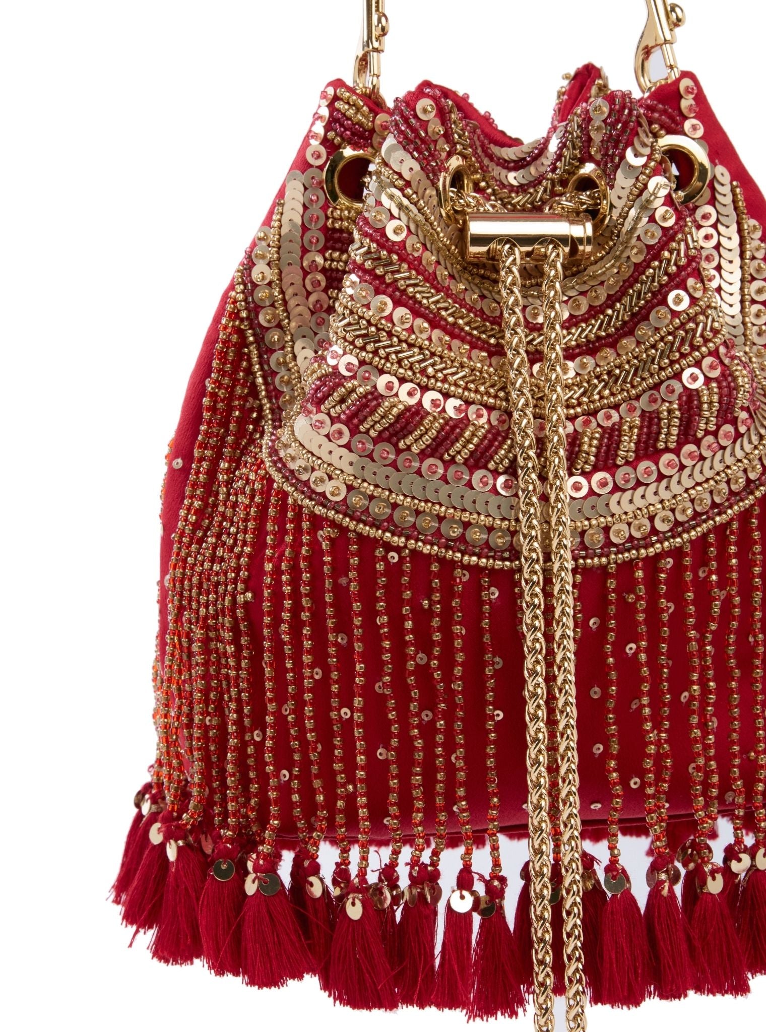 Emily Red Stylised Handbag