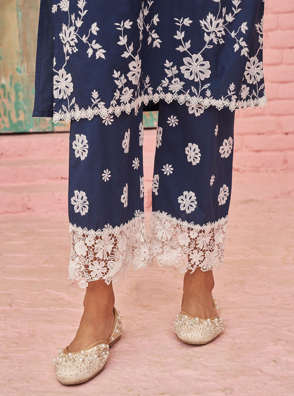 Phae Adele Kurta In Cotton Mulmul