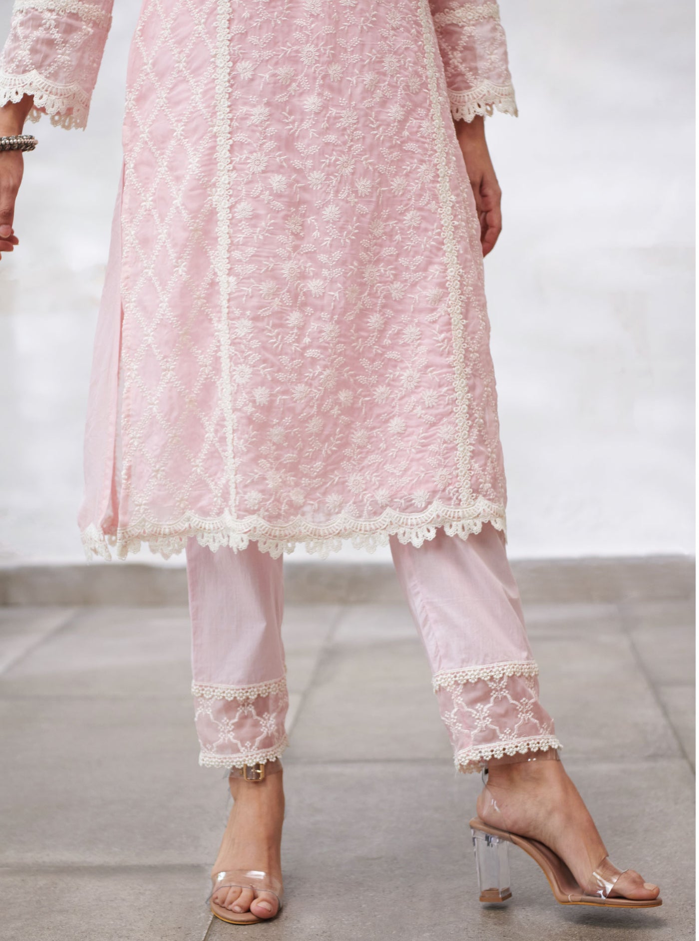 Mulmul Organza Sunderland Kurta