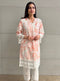 Mulmul Supima Cotton Marble Delphi Blue kurta main image 0