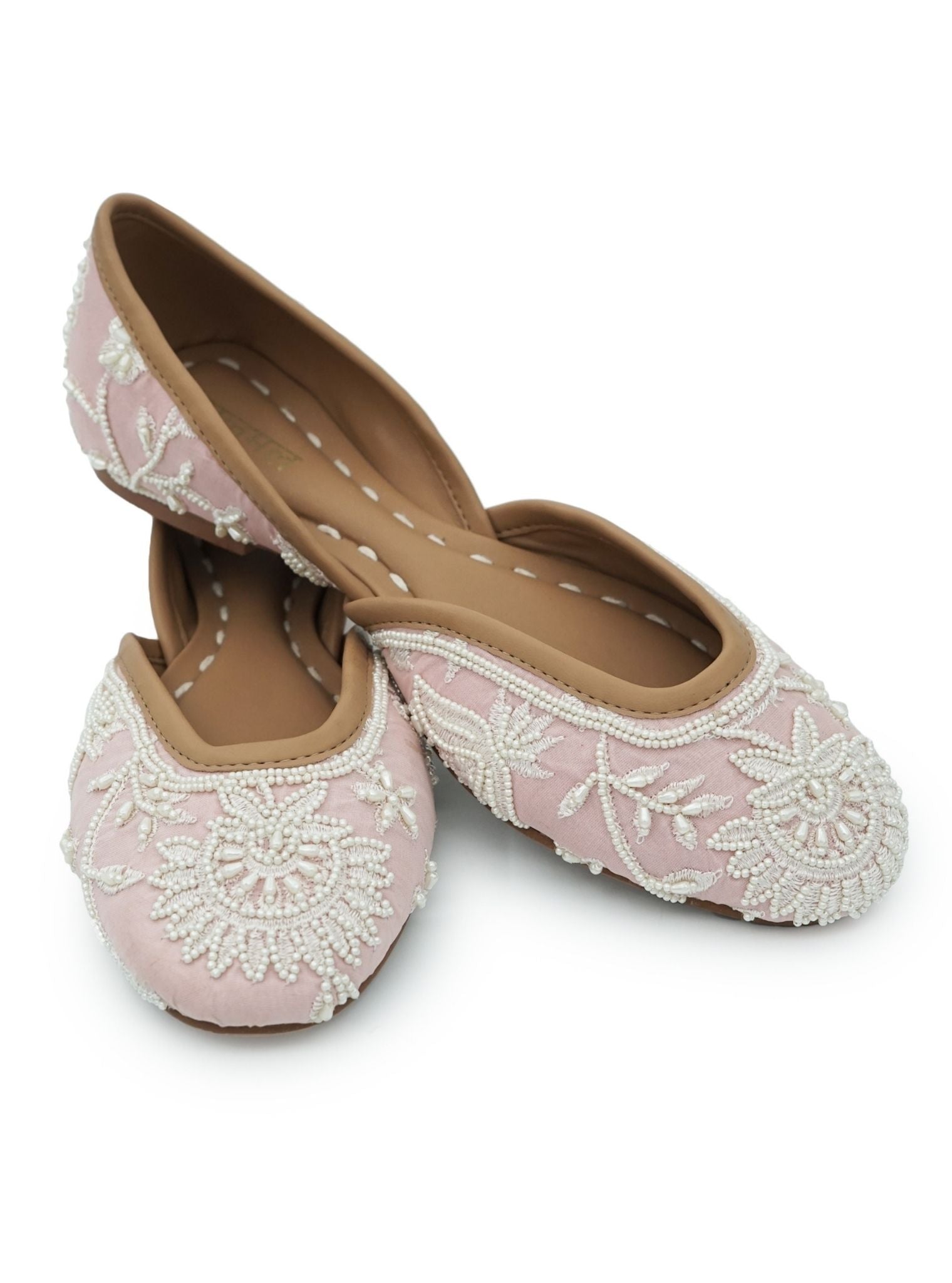 Mulmul Mira Light Pink Jutti