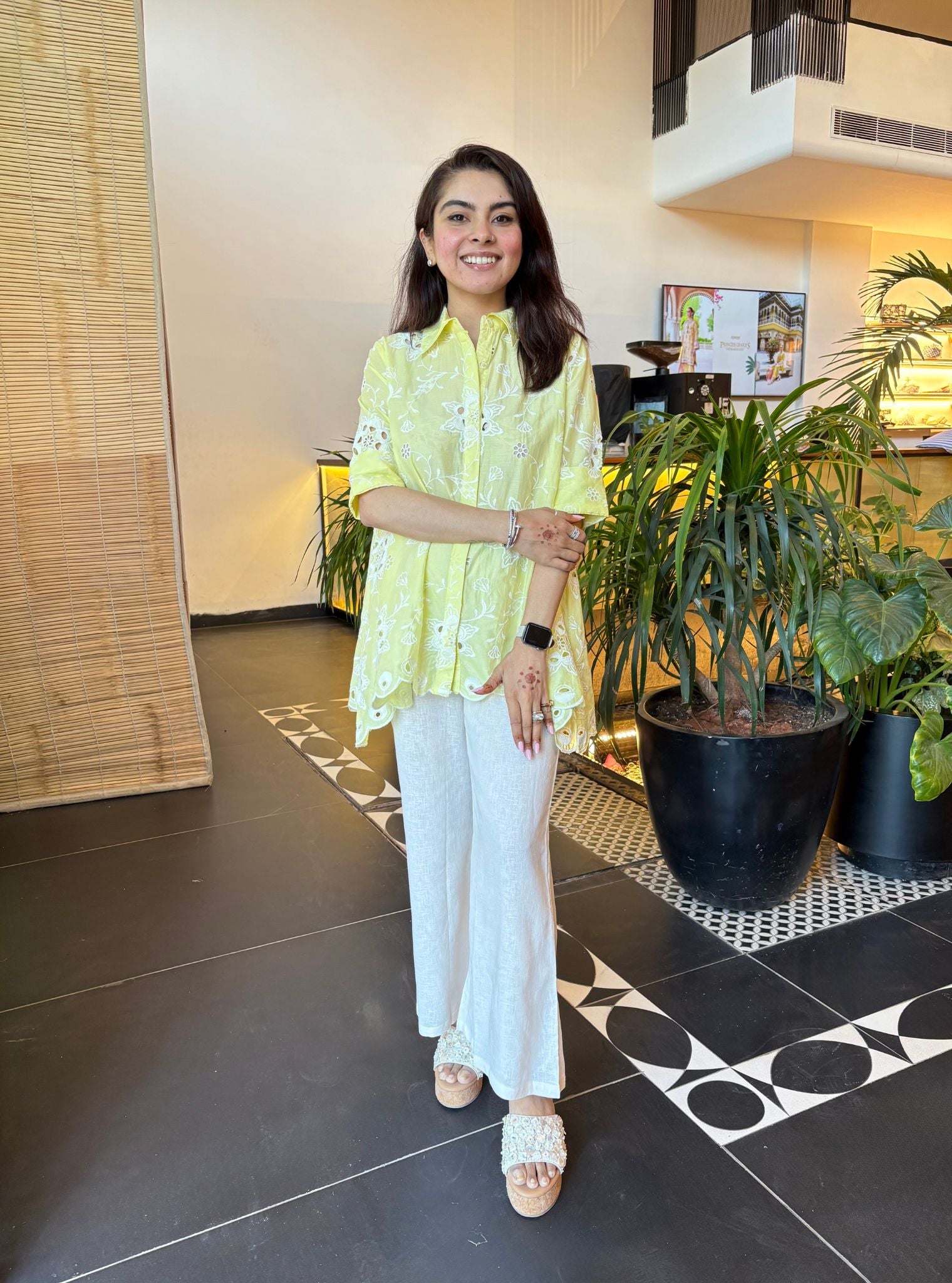 Mulmul Eve Lime Shirt