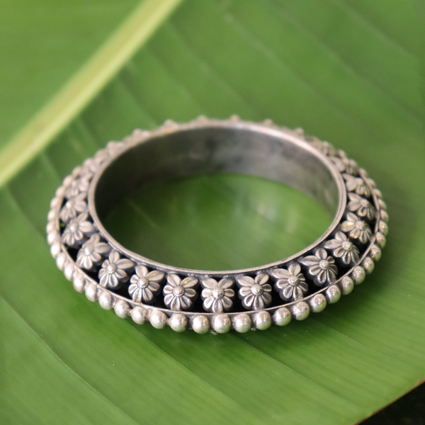 Pure Silver IRYA Bangle
