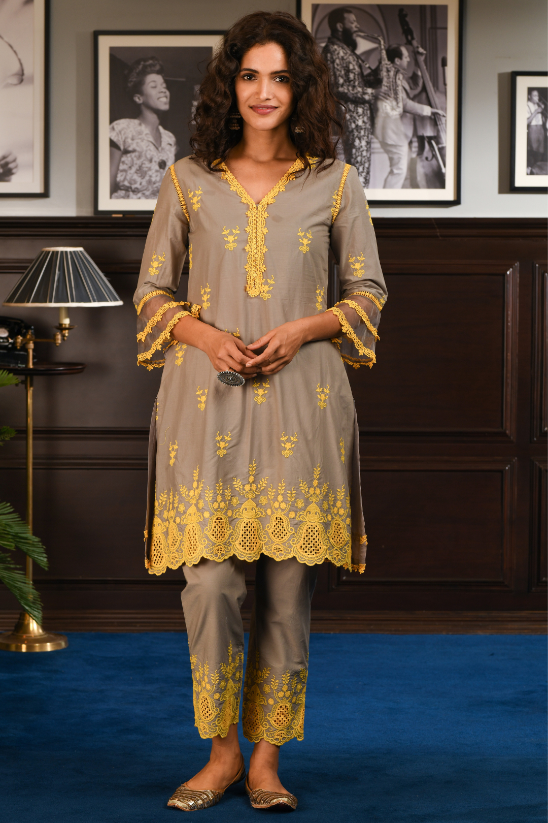 Bliss Kurta Grey