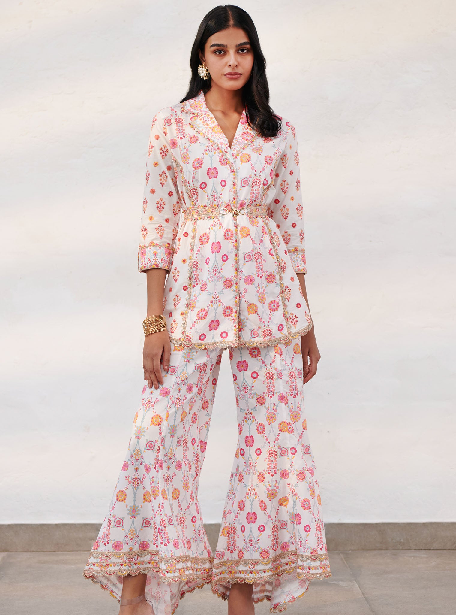 Mulmul Cotton Erin White Top